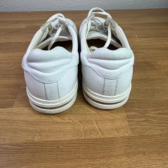 Birkenstock Bend Low White Leather Lace Up Sneakers Mens 13 EU 46